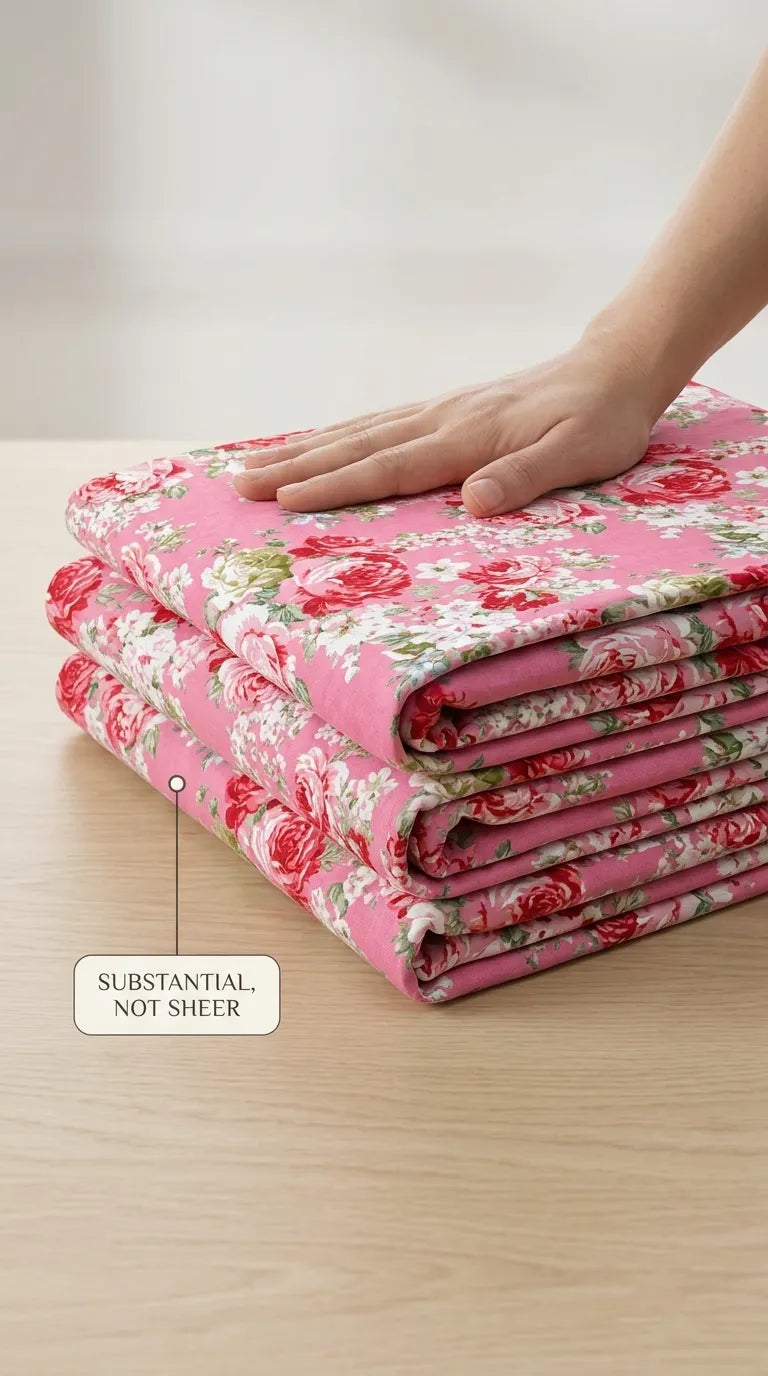 Stylo Double Bed Sheet Pink HT113018