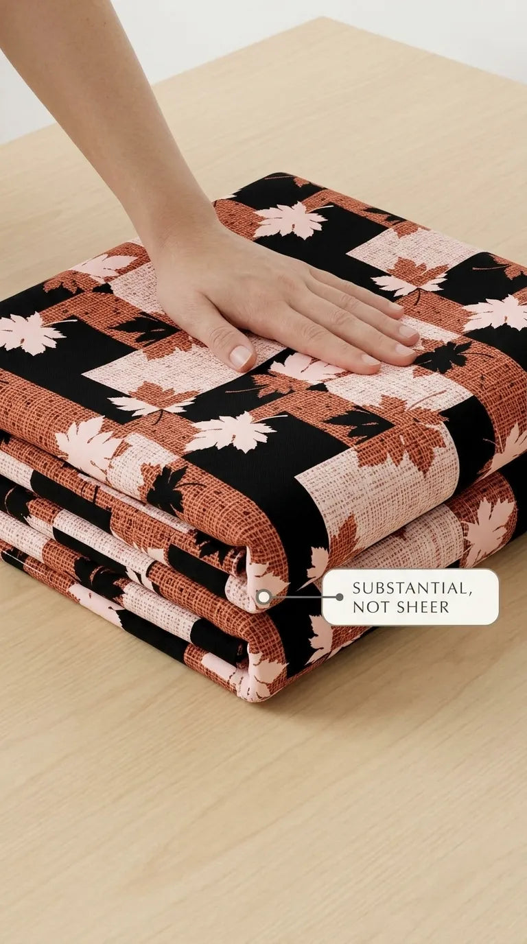 Stylo Double Bed Sheet Brown HT114002