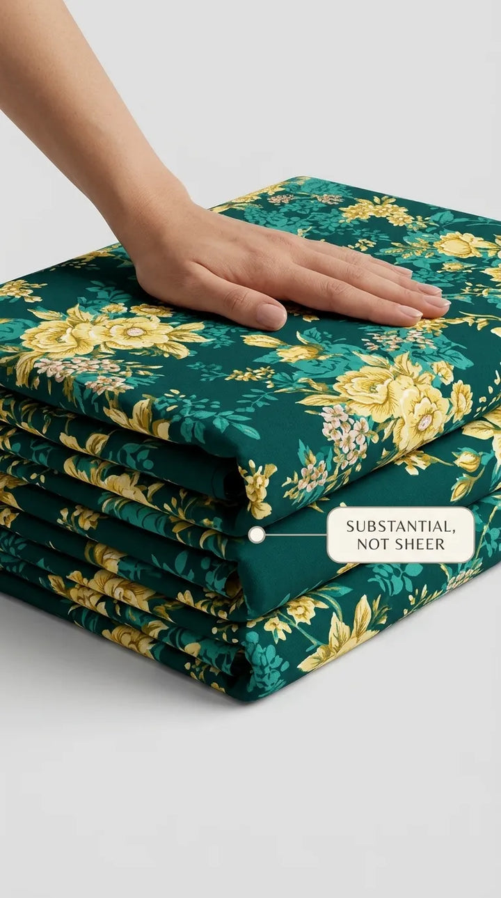 Stylo Double Bed Sheet Green HT114111