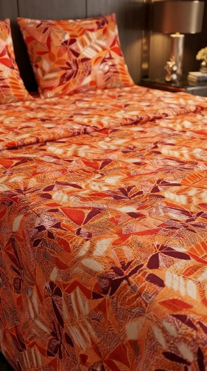 Stylo King Bed Sheet Mustard HT114906