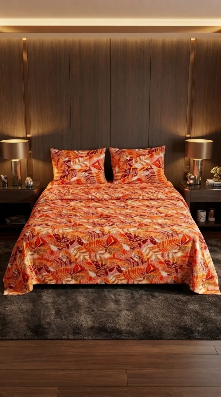 Stylo King Bed Sheet Mustard HT114906