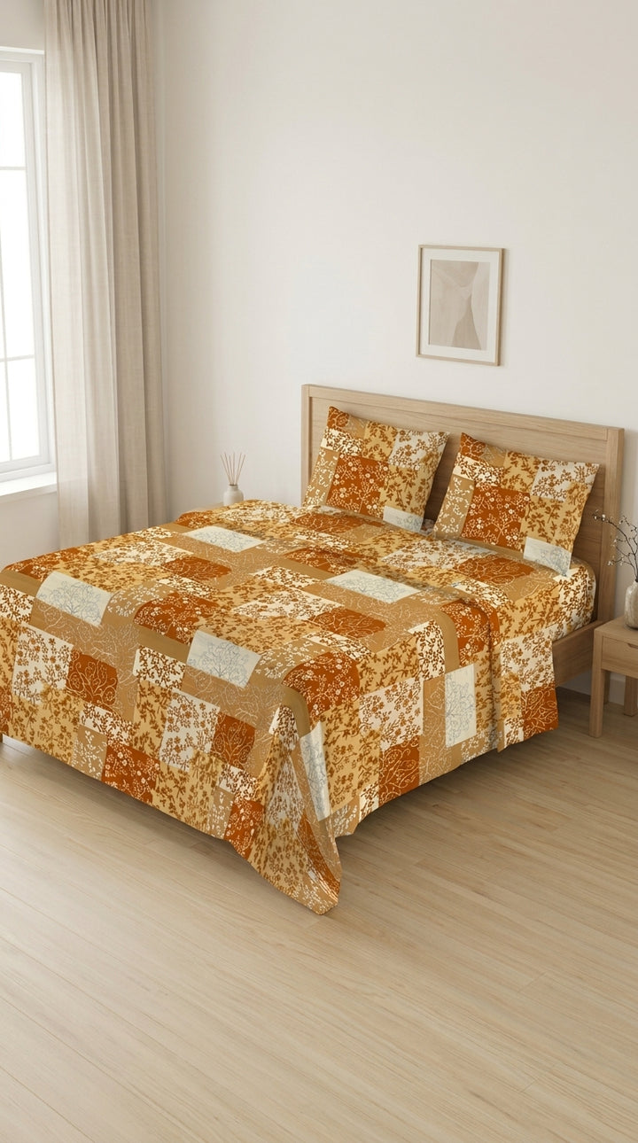 Crystal Cotton Double Bed Sheet HT110807