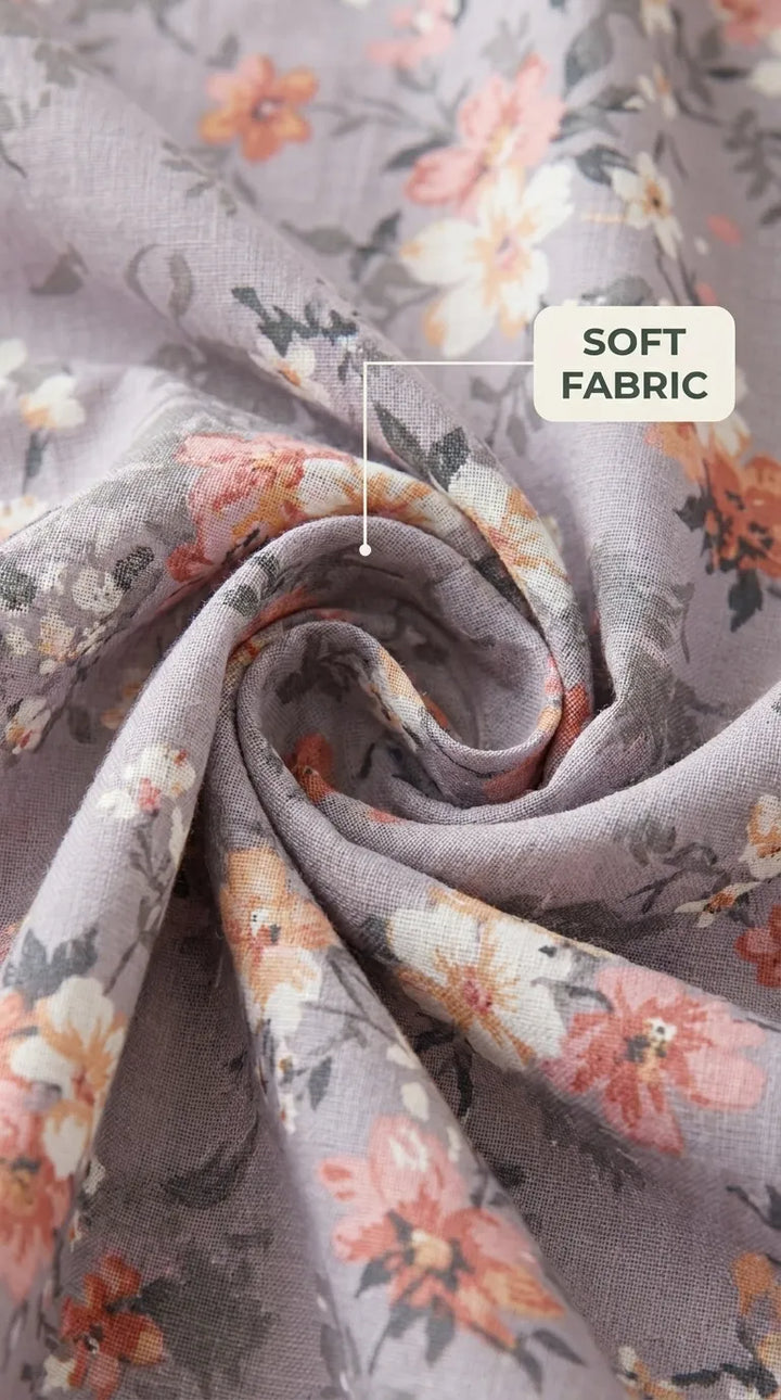 Stylo King Bed Sheet Grey HT115507