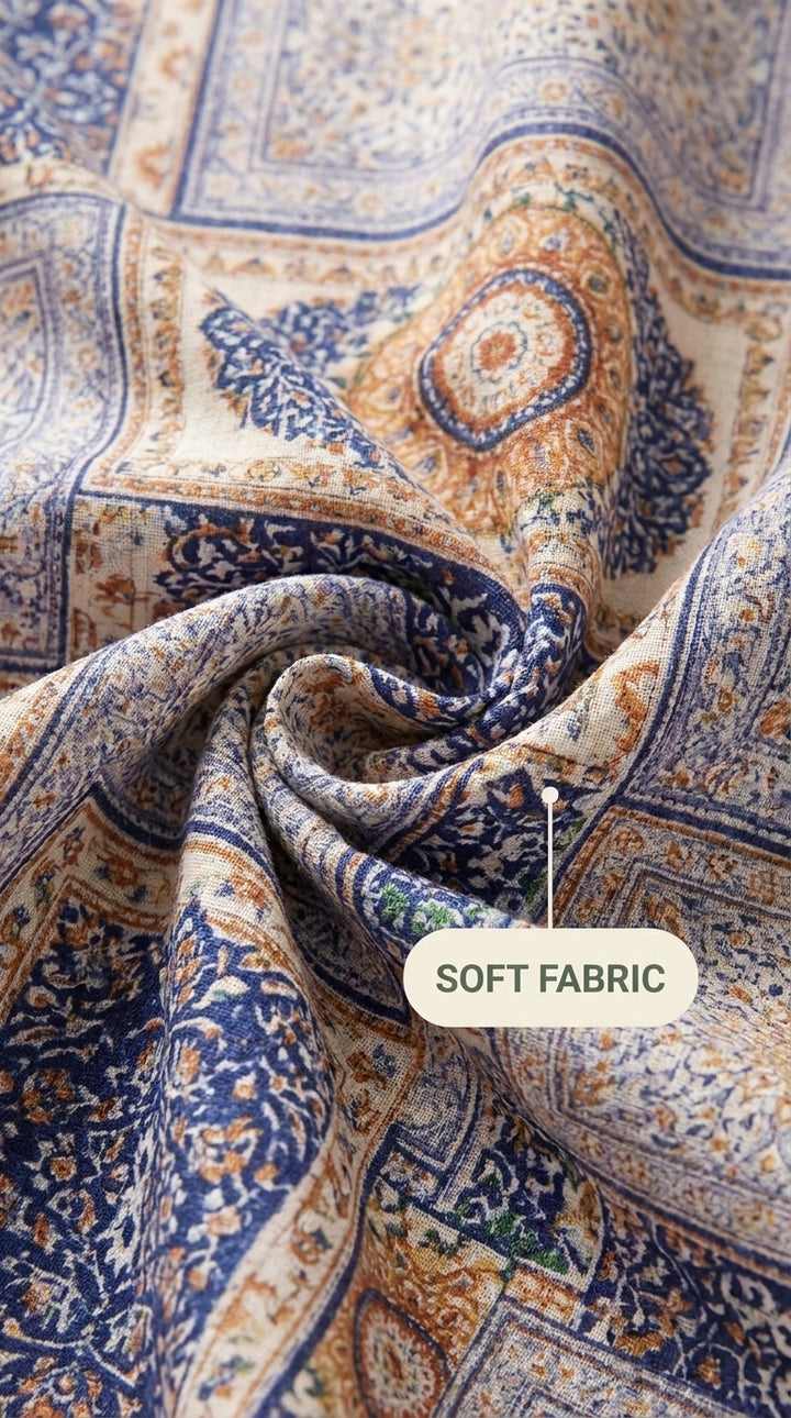 Crystal Cotton Double Bed Sheet HT110807