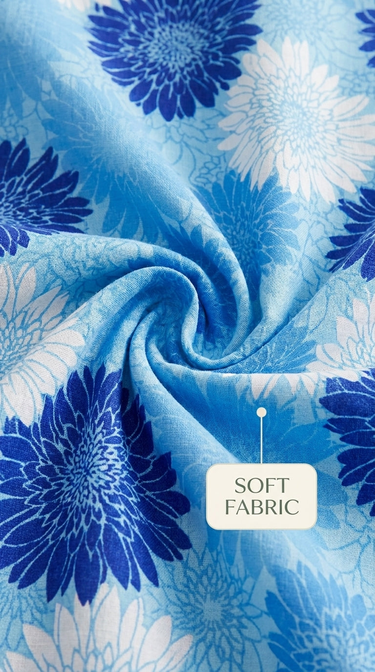 Crystal Cotton Double Bed Sheet HT110807
