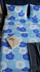 Stylo King Bed Sheet Sky Blue HT116290