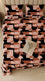 Stylo King Bed Sheet Brown HT116302