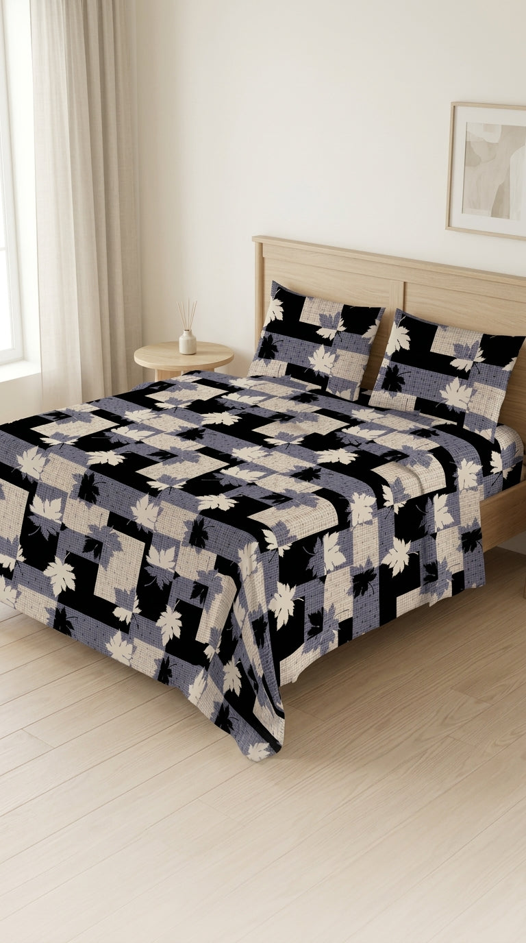 Crystal Cotton Double Bed Sheet HT110807