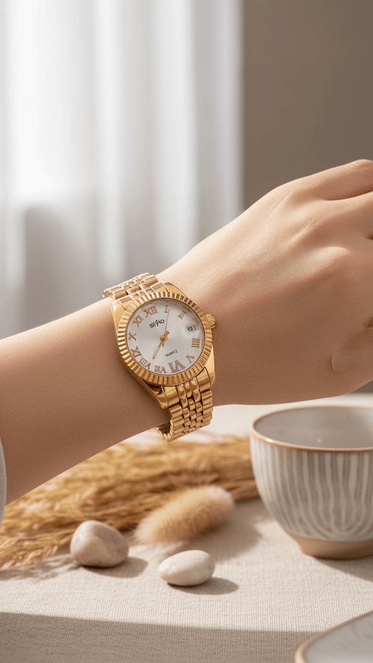 Golden Ladies Watch J33465