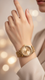 Golden Ladies Watch J33467