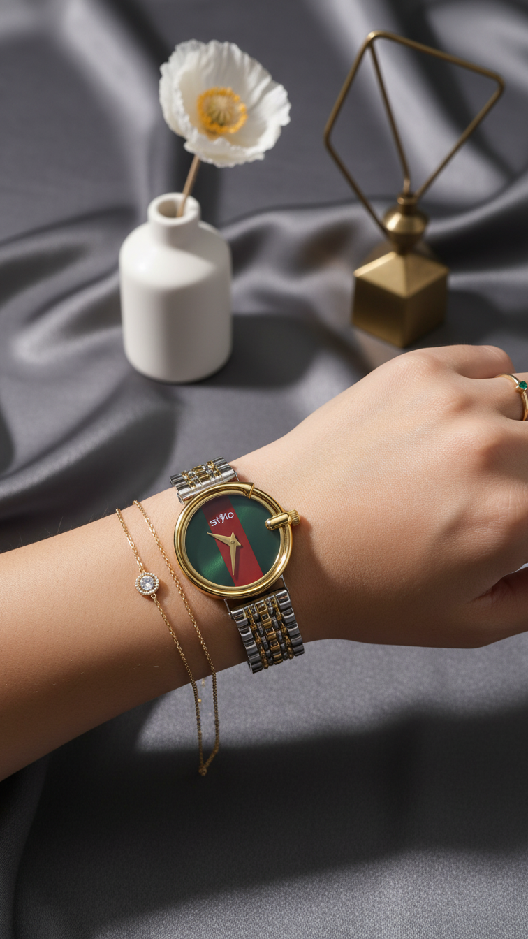TWO TONE LADIES WATCH J33913