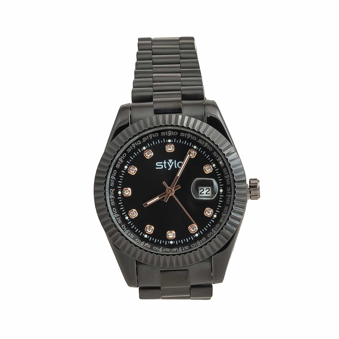 BLACK GENTS WATCH J33917