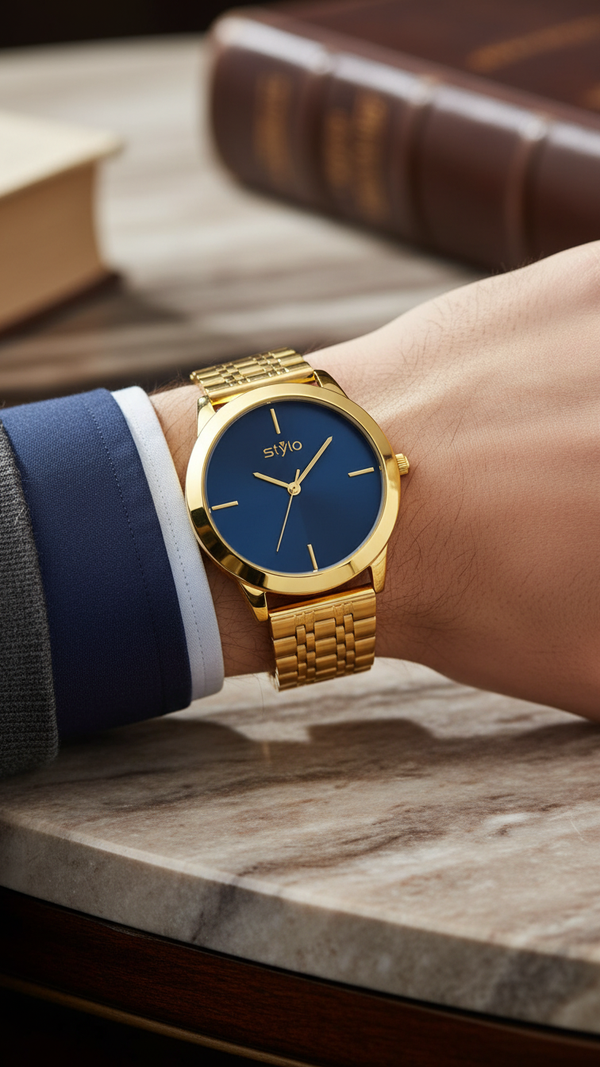 GOLDEN GENTS WATCH J33925