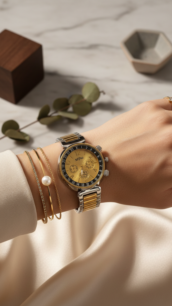 Two Tone Ladies Watch J33990