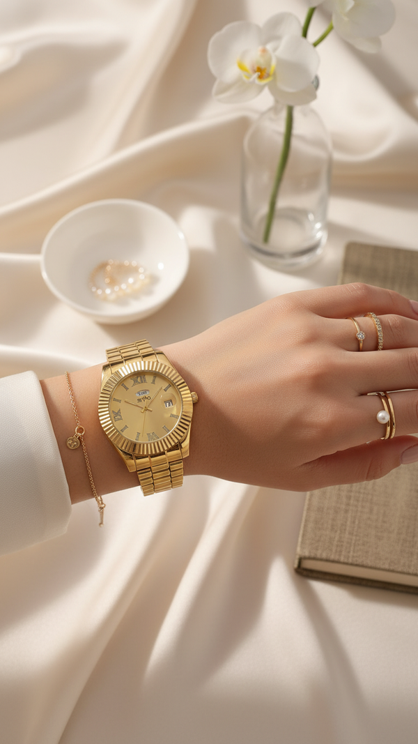 Golden Ladies Watch J34026