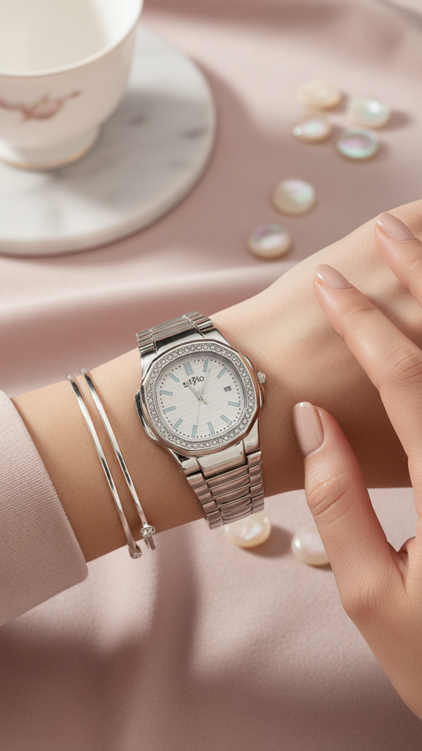 Silver Ladies Watch J34027