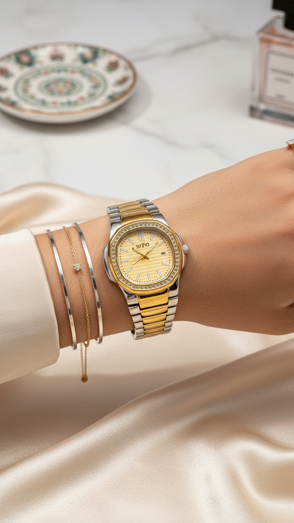 Two Tone Ladies Watch J34027