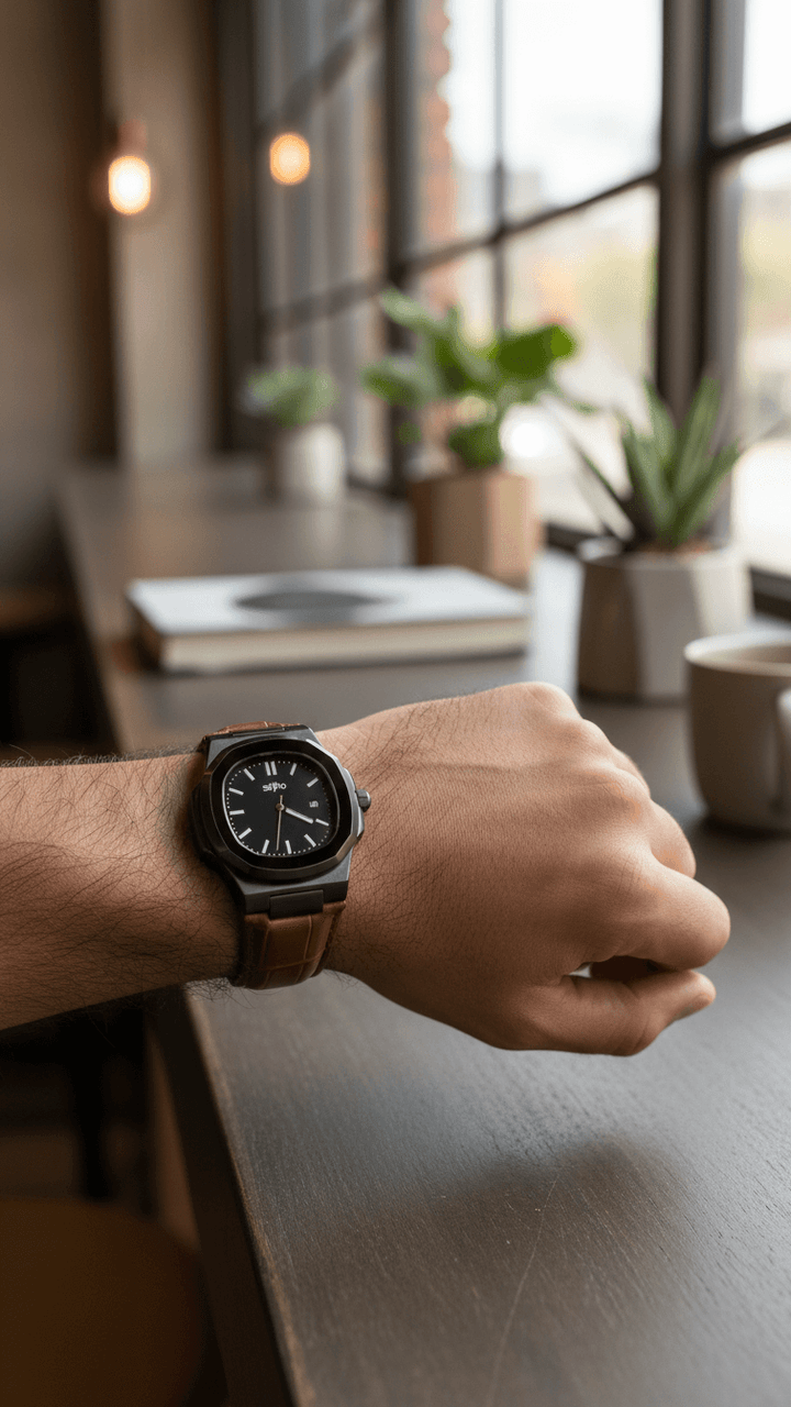 Brown Gents Watch J34032