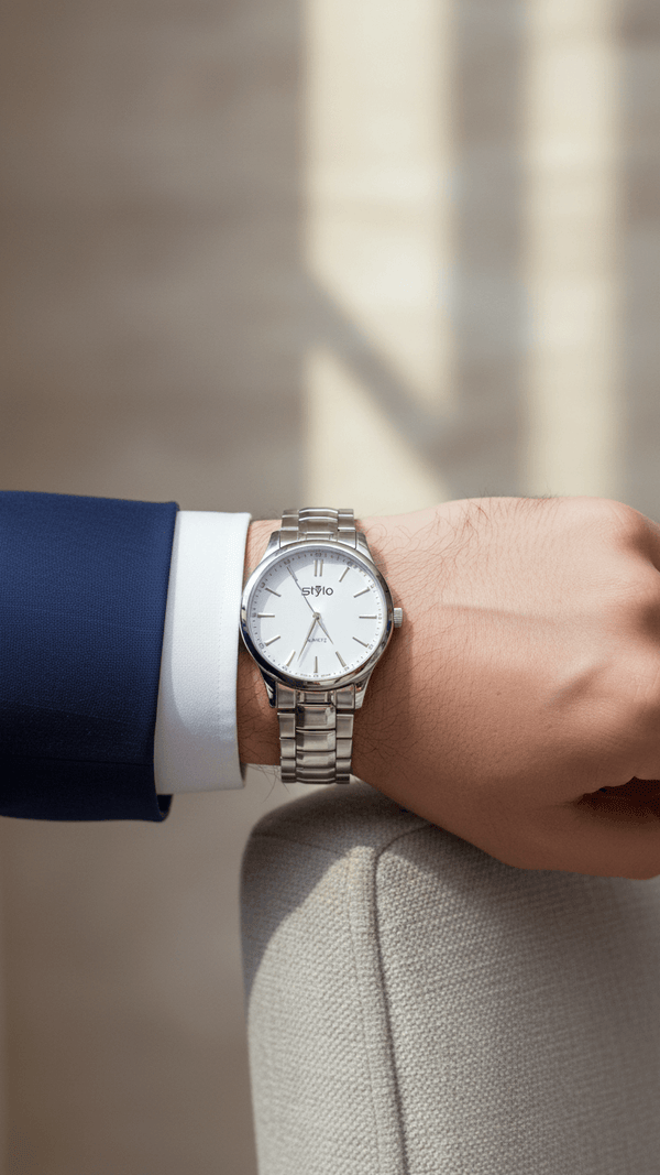 Silver Gents Watch J34105