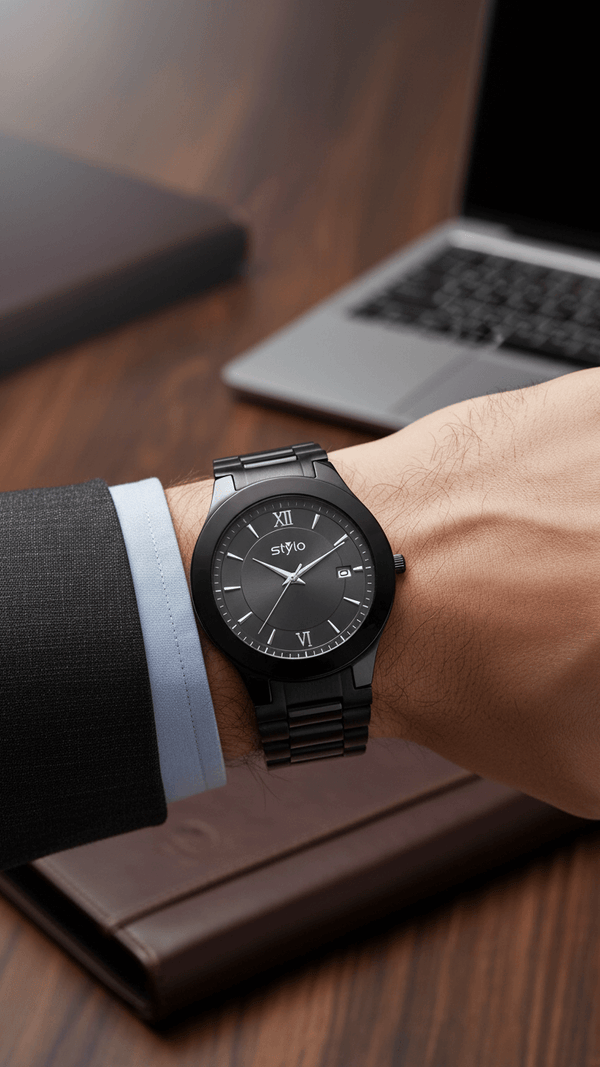 Black Gents Watch J34110