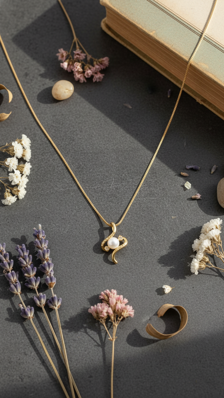 Golden Pendant J42921