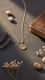 Golden Pendant J42938