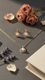 GOLDEN PENDANT  SET J42954