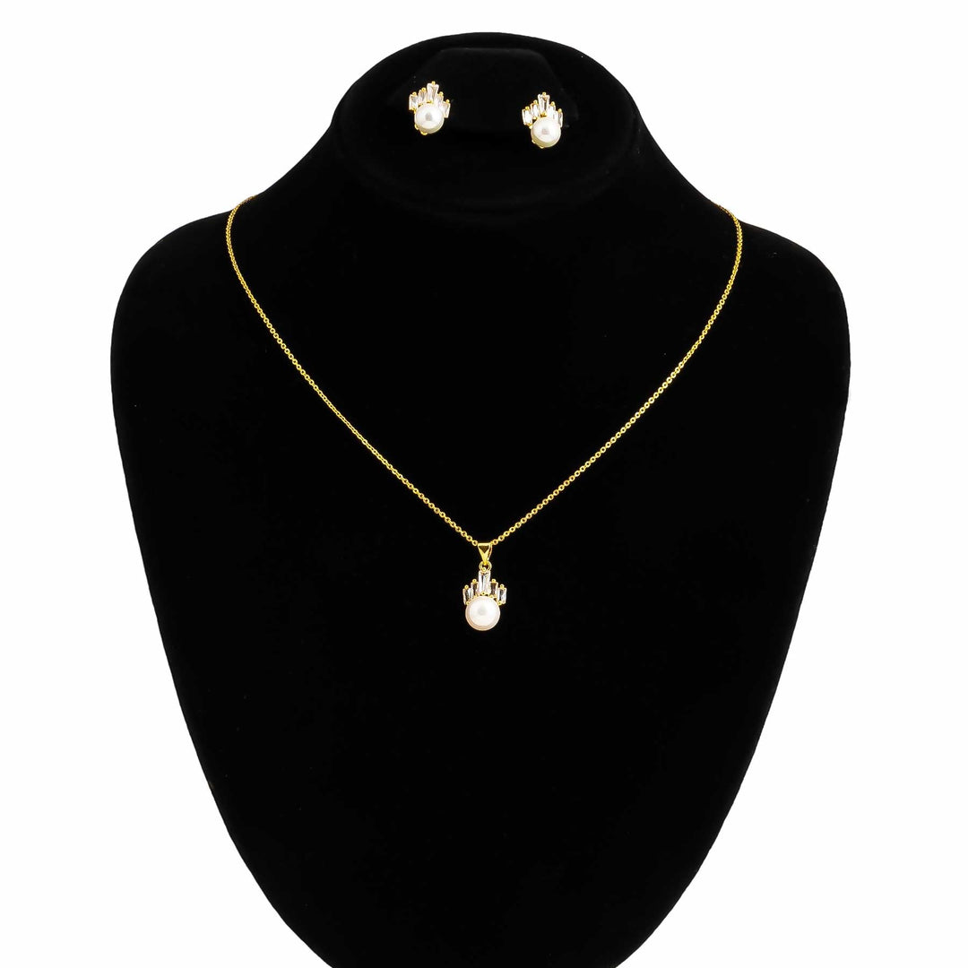GOLDEN PENDENT SET J42964