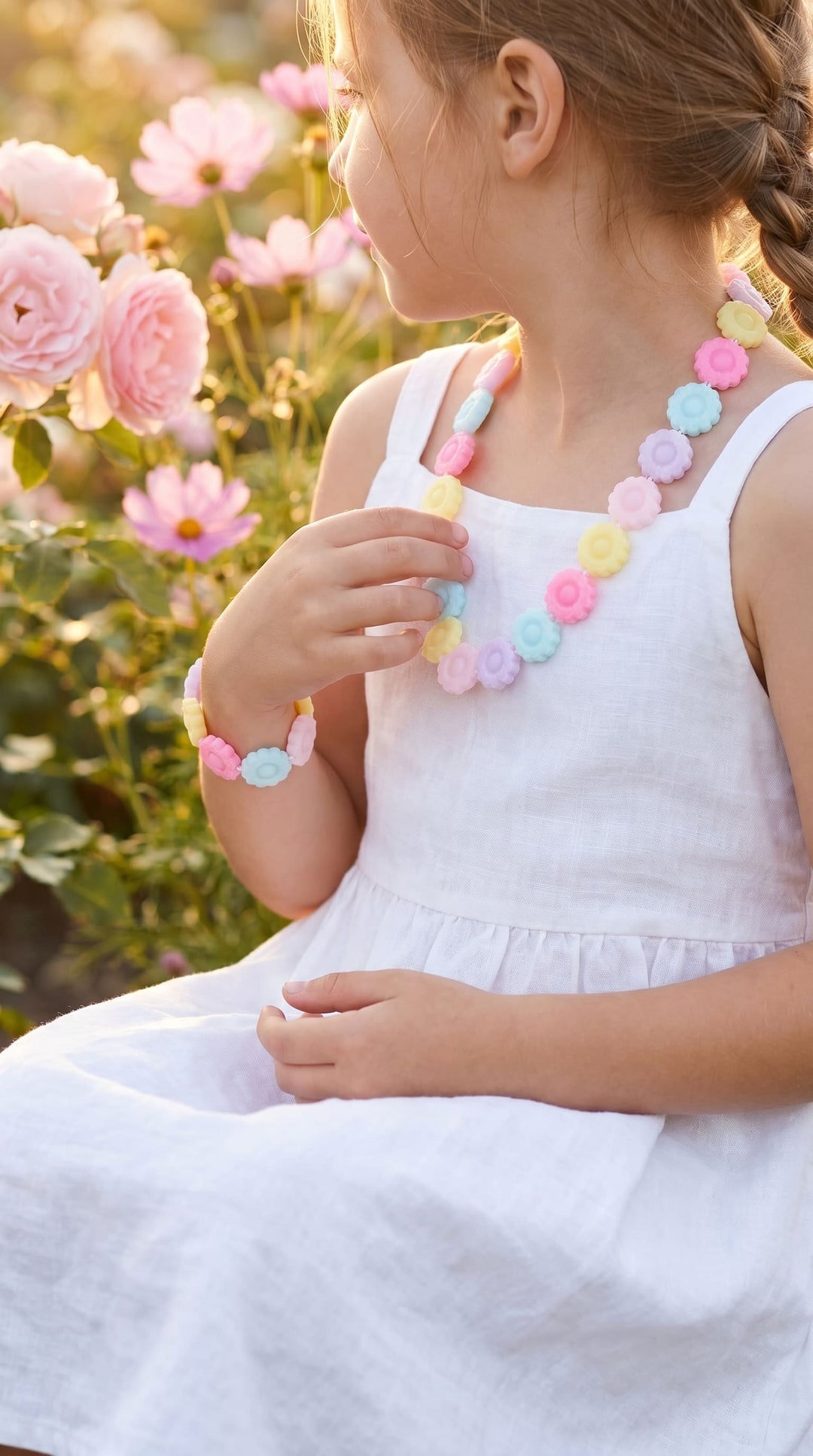 Necklace & Bracelet Set For Kids K96945