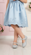 Girls Silver Fancy Pumps KD0937