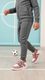 Boys Pink Casual Jogger KD1811