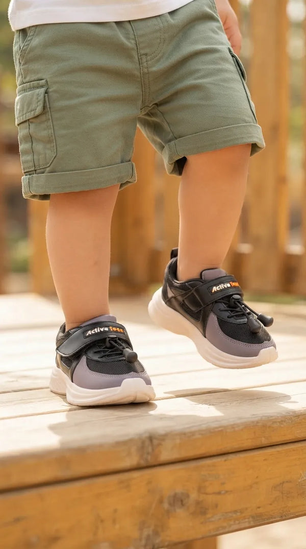 Boys Black Casual Jogger KD1897