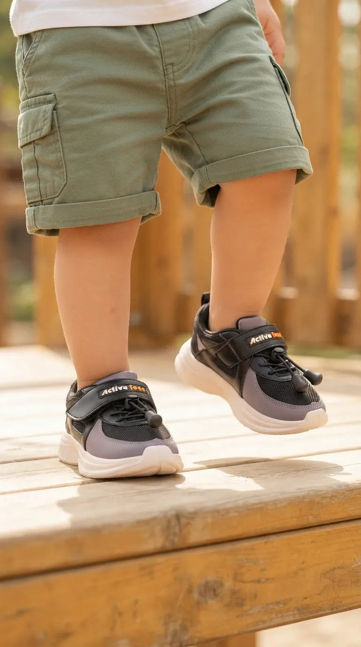 Boys Black Casual Jogger KD1897