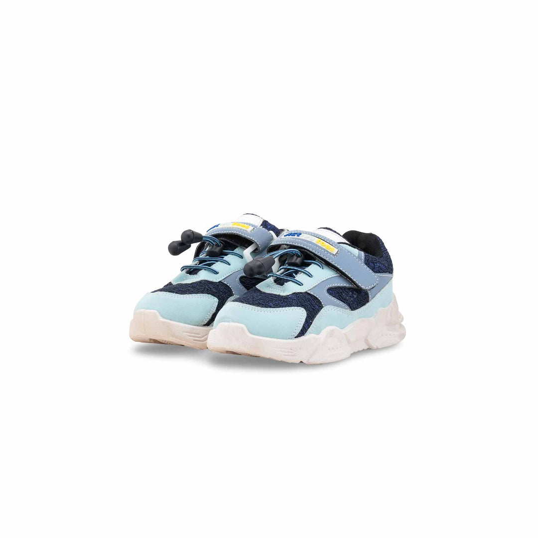 Girls Sky Blue Casual Jogger KD1905
