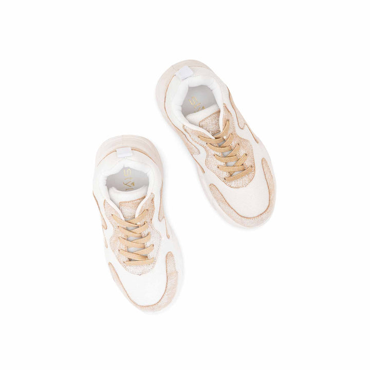 Boys Beige Casual Jogger KD1906