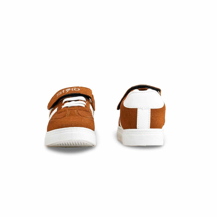Girls Brown Casual Jogger KD1912
