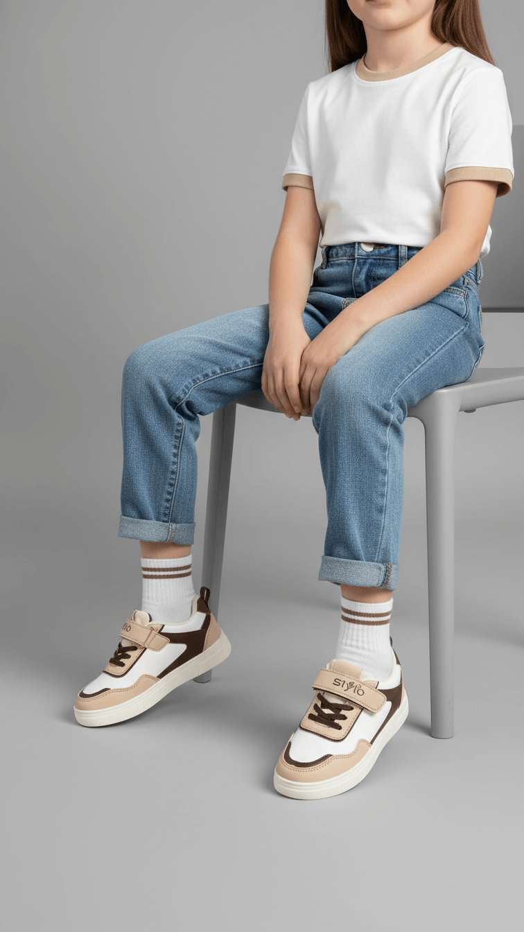 Girls Camel Casual Jogger KD1913