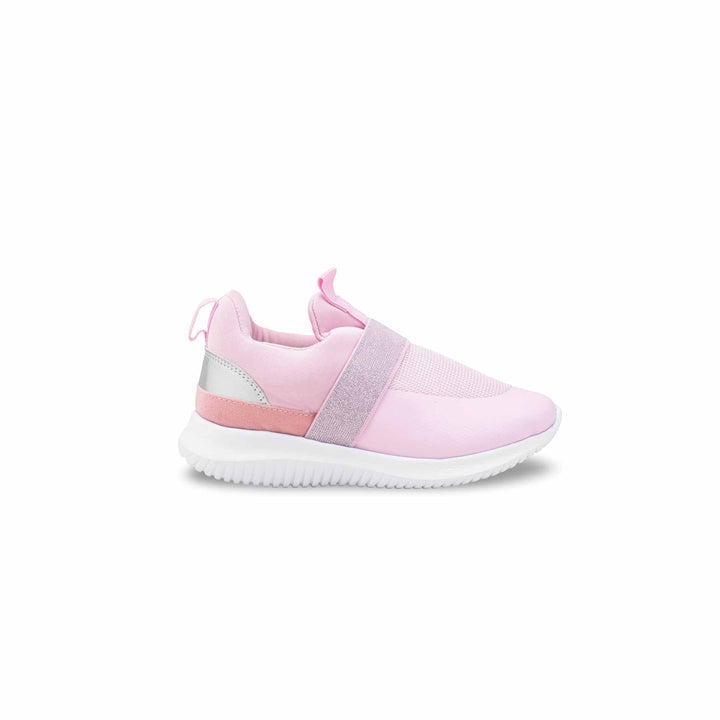 Girls Pink Casual Jogger KD1917
