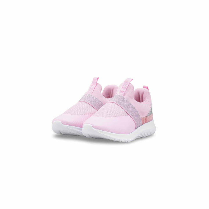 Girls Pink Casual Jogger KD1917