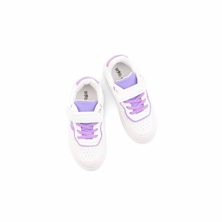 Girls Purple Casual Jogger KD1921