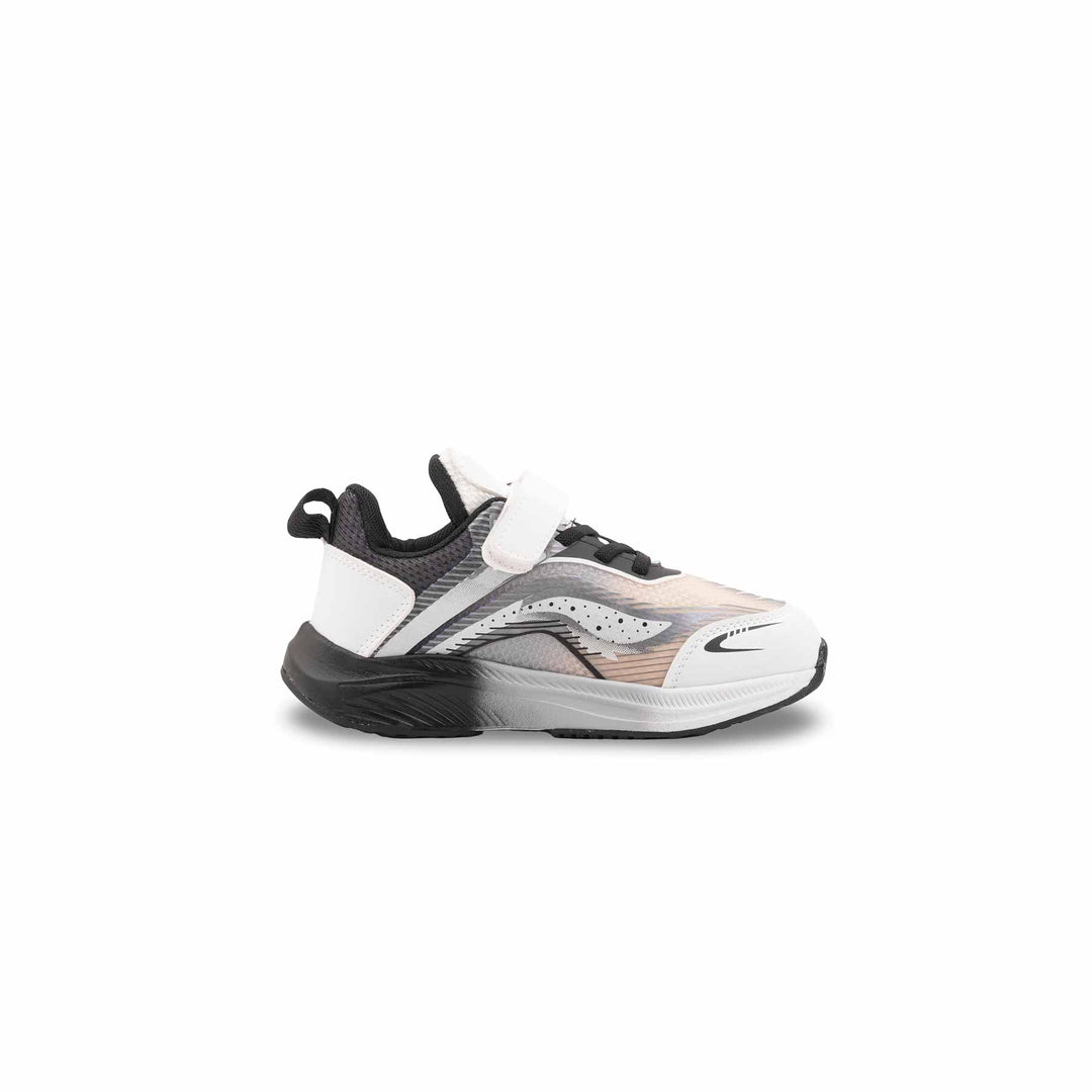 Girls White Casual Jogger KD1924