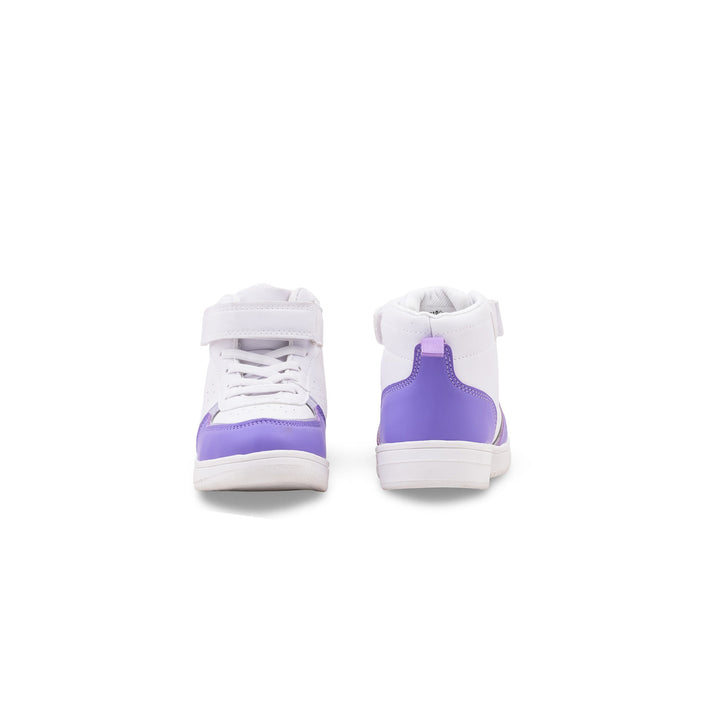 Girls Purple Formal Long Shoes KD1926