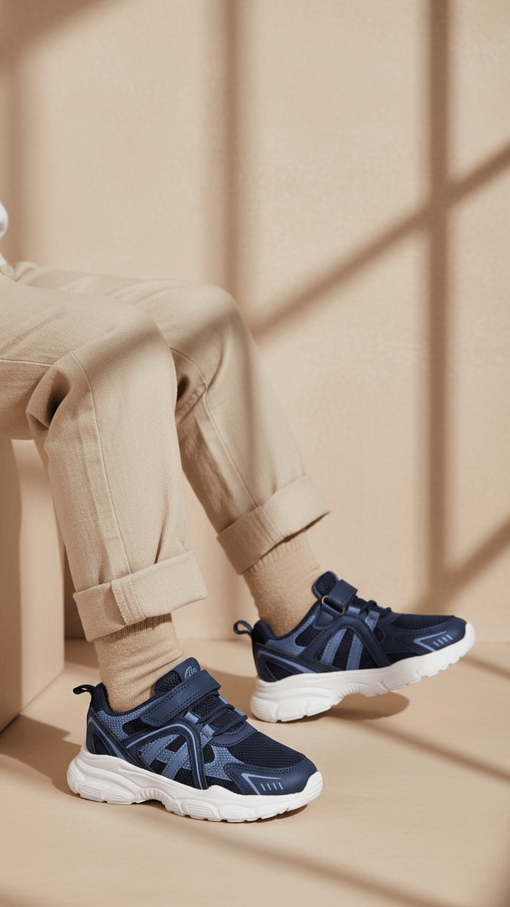 Girls Navy Casual Jogger KD1930