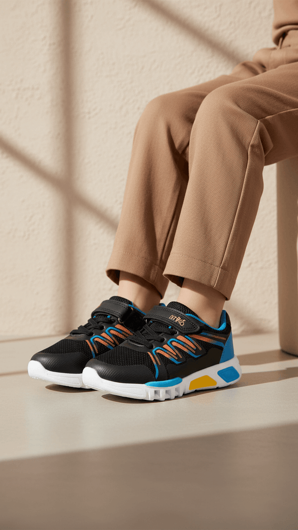 Girls Black Casual Jogger KD1933