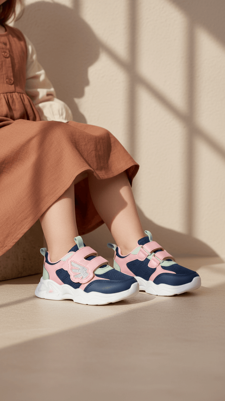 Girls Navy Casual Jogger KD1934