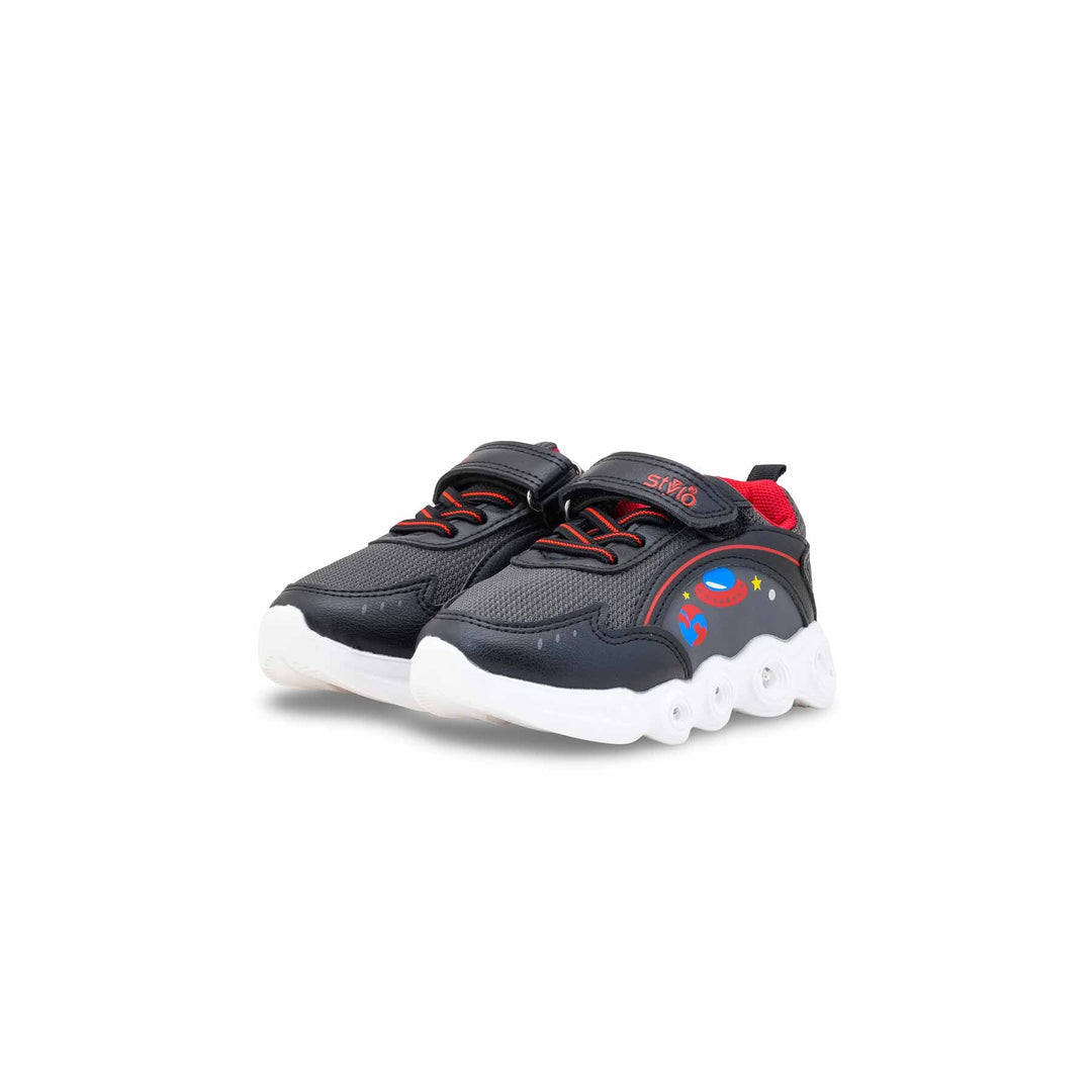 Girls Black Casual Jogger KD1935