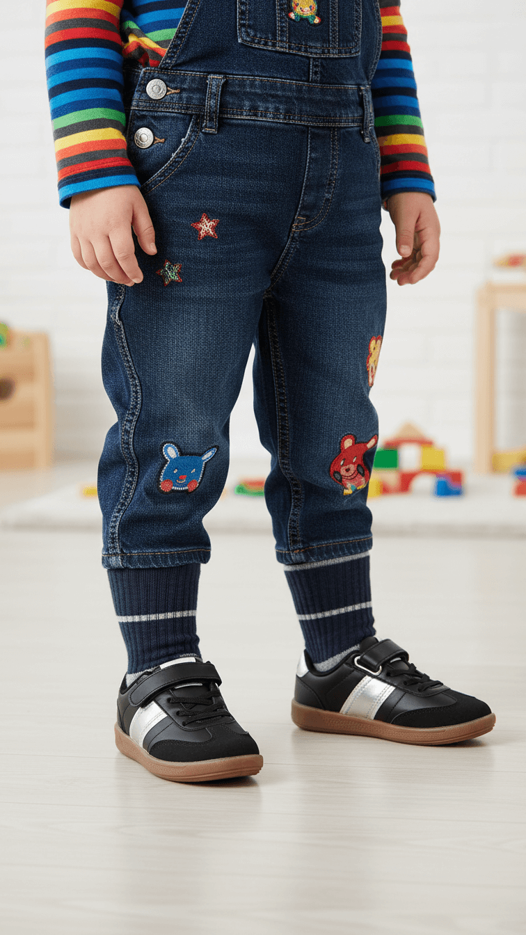 Boys Black Casual Jogger KD1939