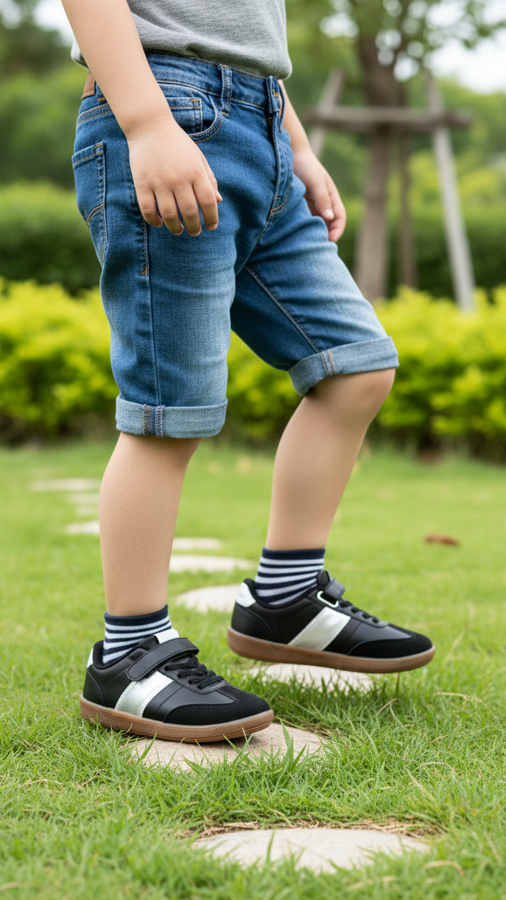 Boys Black Casual Jogger KD1940