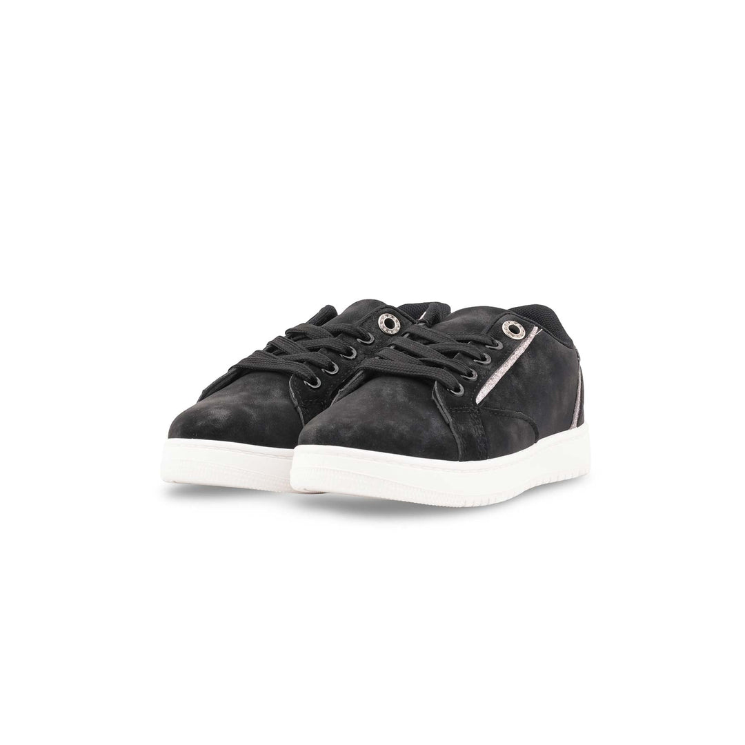 Girls Black Casual Jogger KD1941