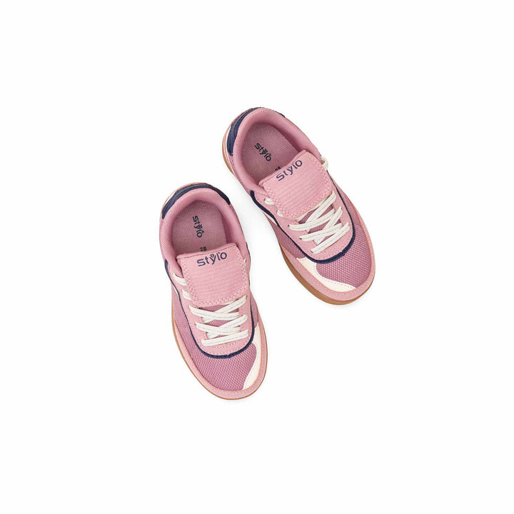 Girls Pink Casual Jogger KD1947